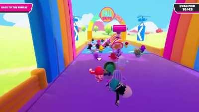 Big Yeetus saved me from elimination - you should always yeet if you're near the back of the pack.