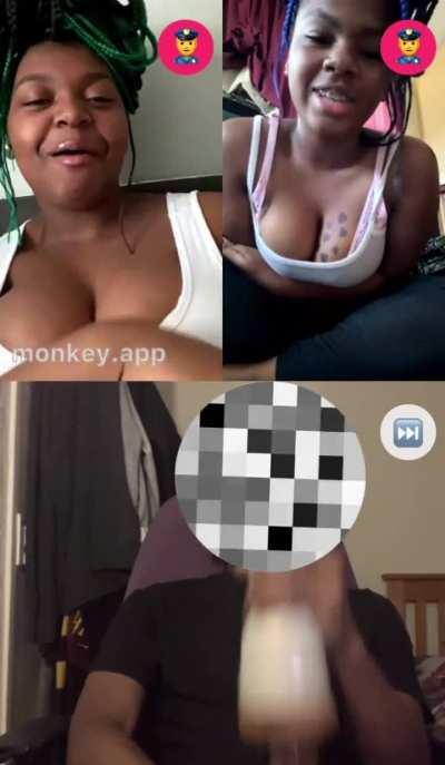 Ebony Hoes Liked The Show (Monkey App)