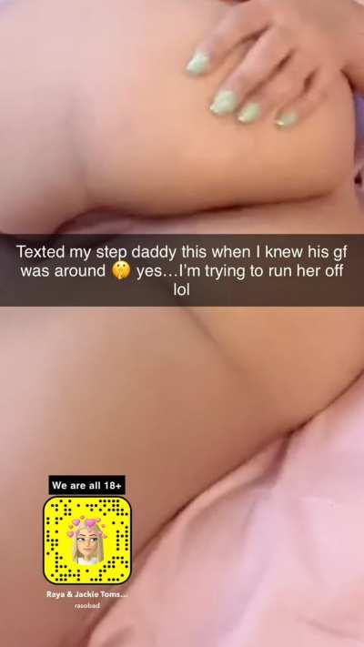 I love making step daddy’s gf jealous