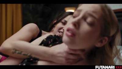 Real Futanari Amirah Adara Nailing Blonde Cutie 