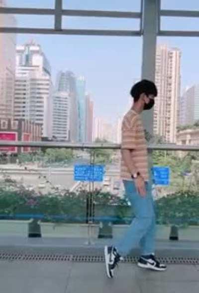 Just how he does it I guess