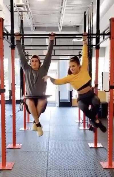 She made it look so easy