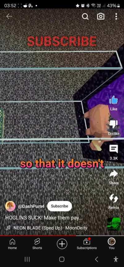 Bro is the antagonist of minecraft