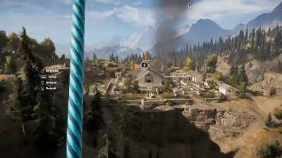 I like to make a good entrance