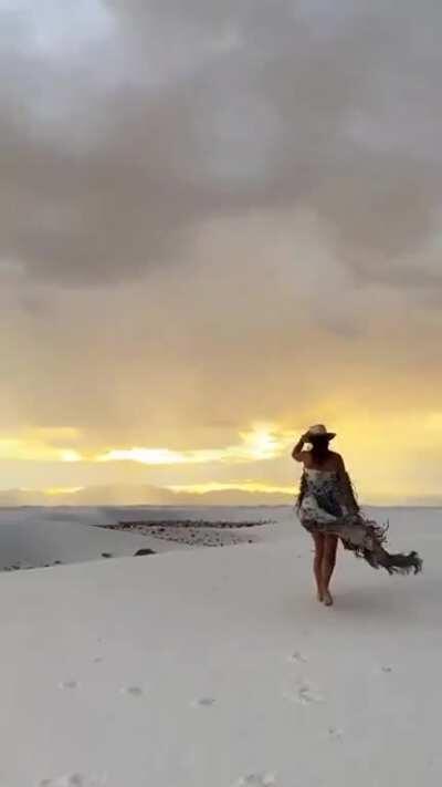 Shantel - accidental naked ass?