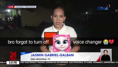 vicky probably holding her laugh rn