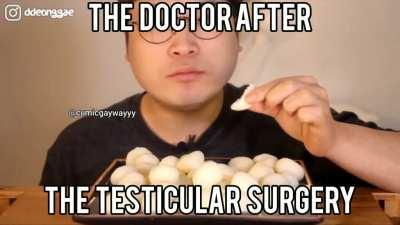 Thanks, i hate getting my balls eaten