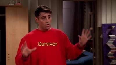 When you're survivor and you figure out who the evils are