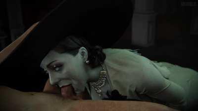 Lady Dimitrescu blowjob (Madruga)