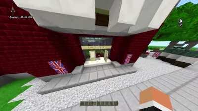 I built the Harvest & Trustee (Bank Heist) in Minecraft.