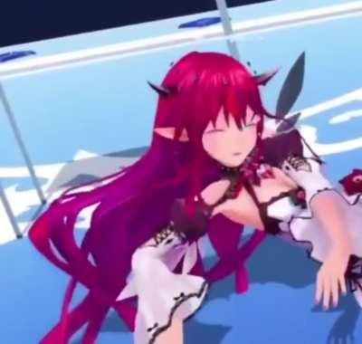 Nothing to see here. Only Irys pretending to be a mermaid