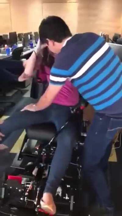 What is she playing?