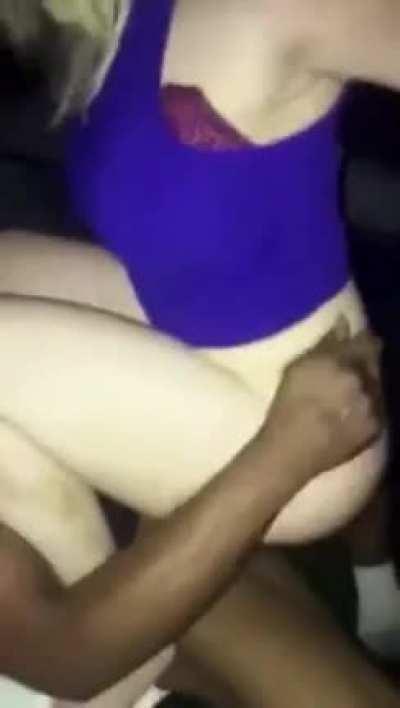 Sexy white girl says N-Word while riding BBC 👱🏻‍♀️❤️