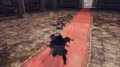 Hope they will reuse this moveset for the Valkyrie boss 😬😬