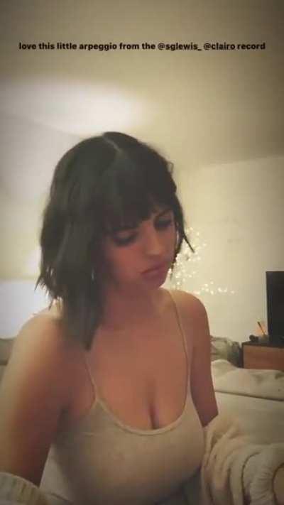 Braless from Insta Stories