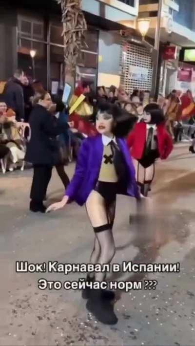 Spain. LGBT children's carnival