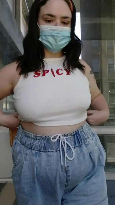 Recently discovered how fun public flashing is