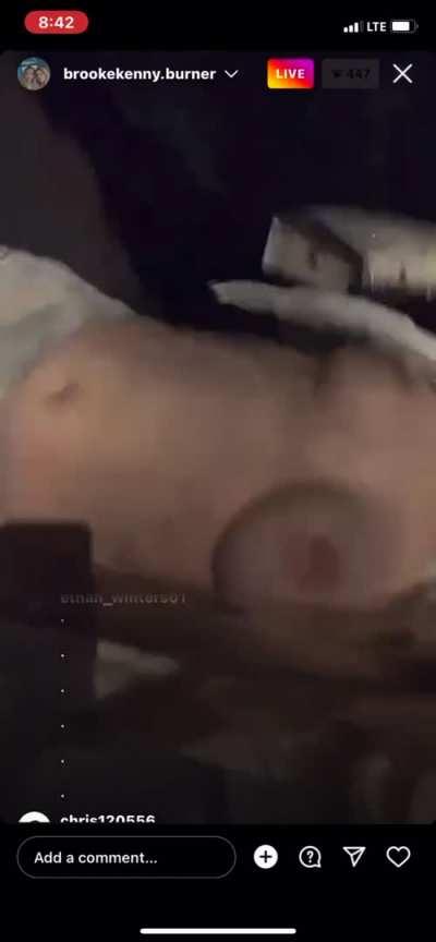 Flashing Public Small Tits