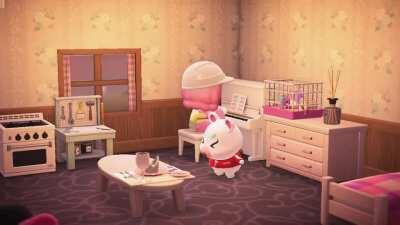 Flurry getting down to my piano playing