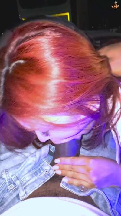 Rae likes to do it in the car!