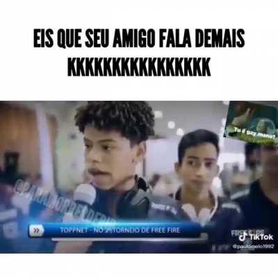 EU BATO UMA DE FERNTE PRO MEU AMIGO, ISSO NÃO É NORMAL???