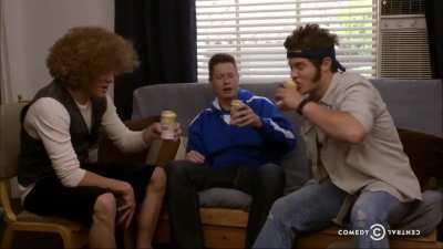 Ders lets out a Big Burp after drinking with friends 🍻