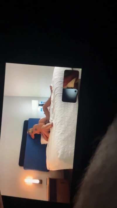 Hubby FaceTime watching