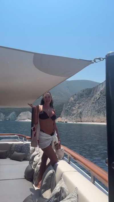 More of Stassie on the Deck