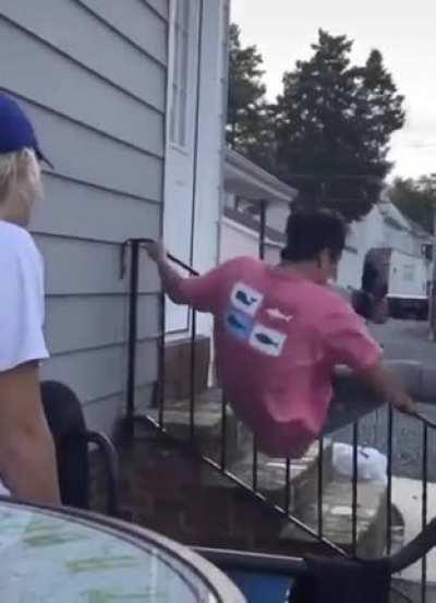 Watch me kick in this door