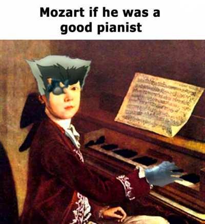 Mozart if he respected German science