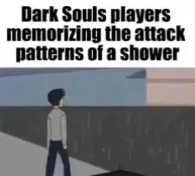 dodging every single droplet