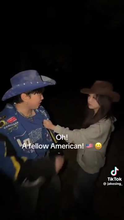 There’s no more ni hao. Only ni Howdy