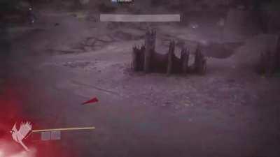 Finally managed to jump the Hellmouth using the momentum glitch, I don't think the game liked it. XD