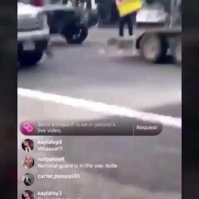 Man gives slightly inaccurate account of incident.