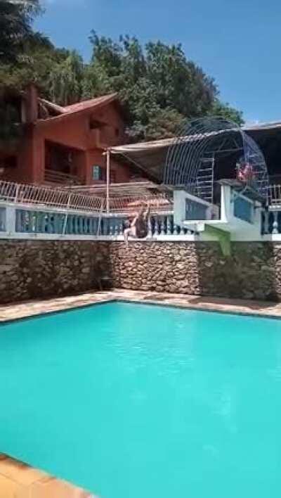 HMFT after jumping into the pool