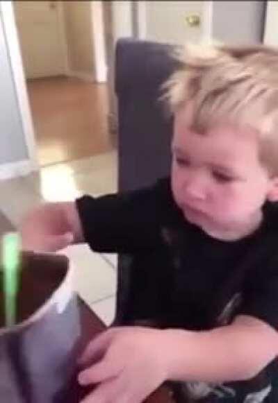 HMJB while I eat an entire spoonful of unsweetened cocoa.