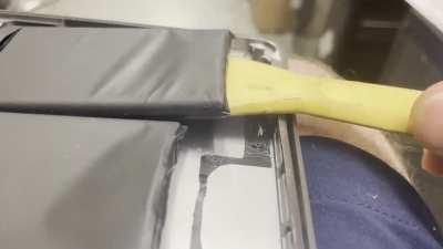 I just keep prying until the smoke stops, right?