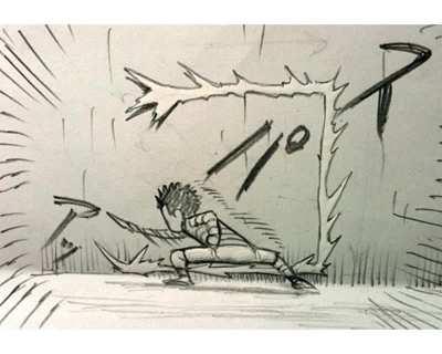 Not only can Murata make drawings look 3D, but he can also make drawings that actually ARE 3D