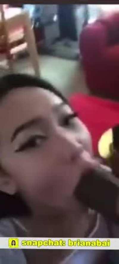 I want to feel your dick hit the back of my throat