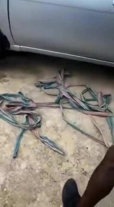 Let's just hook up the car to your truck, as soon as everything is ready just go as fast as possible WCGW