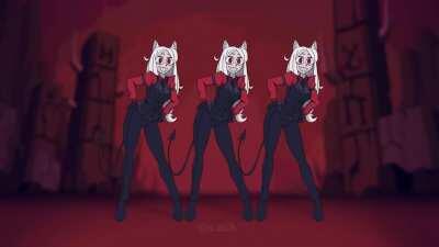 I animated the dog girl(s)!!