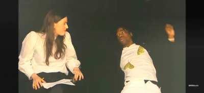 She held that laugh hard