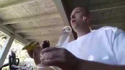 smoking a carolina reaper in a bong