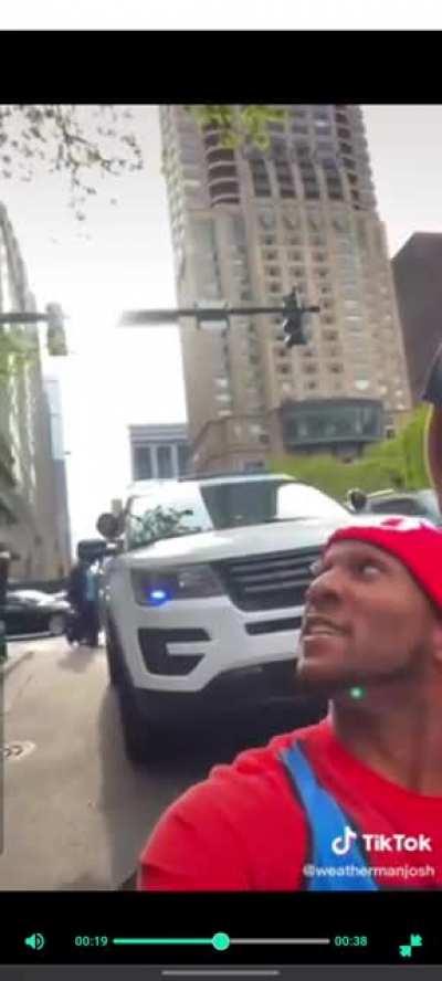 Police pulls over Mario Kart in Chicago. That's worth a ton of golden coins!