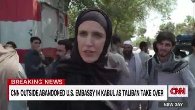 “They’re just chanting ‘Death to America’ but they seem friendly at the same time.”