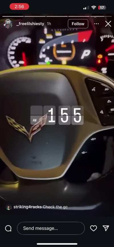 These yns in Chicago out here stealing vettes 😂😂😂 wtf man