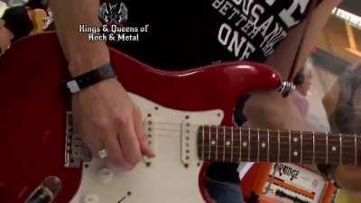 1000 musicians performing "Smells Like Teen Spirit."