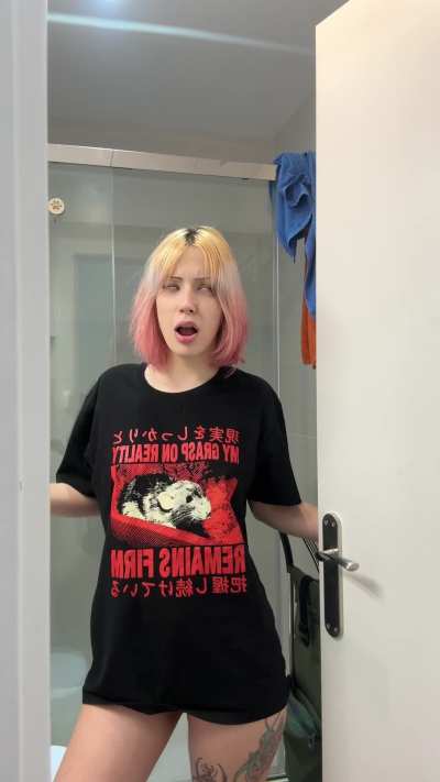 what's that face, isn't this what you wanted to see ? 