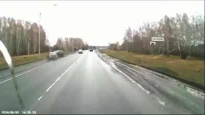 Russia. One passenger of a Jetta died. Both drivers injured