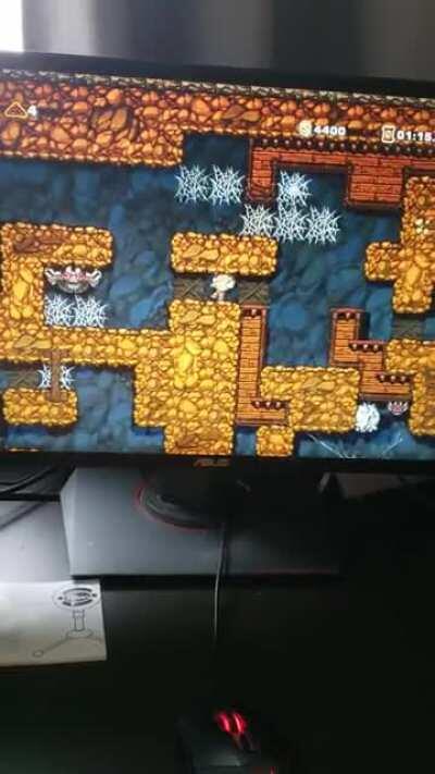 The level has no path to the exit